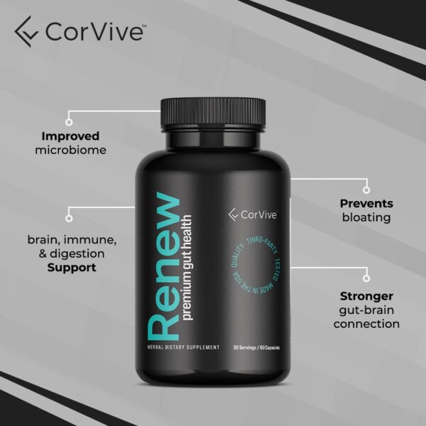Suplemento CorVive Renew Cleanse mente enfocada