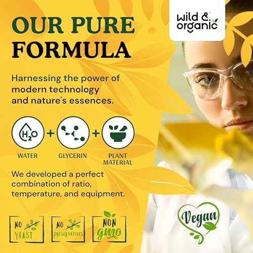 Gotas naturales Wild & Organic limpieza pulmonar