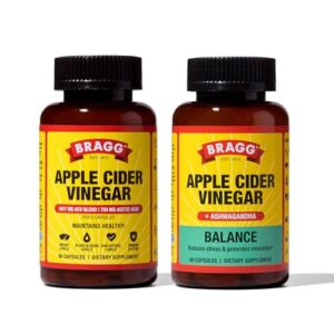 Bragg cápsulas de vinagre de sidra de manzana con vitamina D y zinc