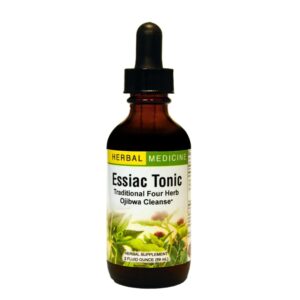 Botella Herbs Etc Essiac Tonic suplemento herbal líquido para salud