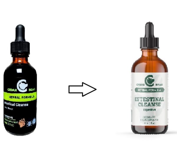 Suplemento líquido Cedar Bear limpia y apoya flora con ingredientes orgánicos