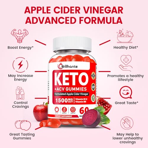 Detalle de gomitas keto sin gluten y veganas Brilhante