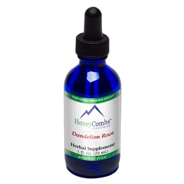 etiqueta extracto raíz diente de león HoneyCombs