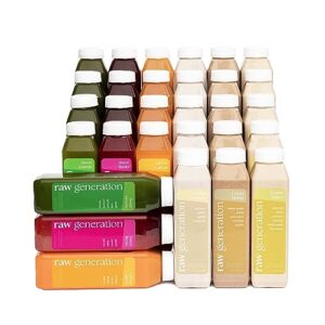 Botellas Raw Generation Limpieza de Proteína 5 Días congeladas