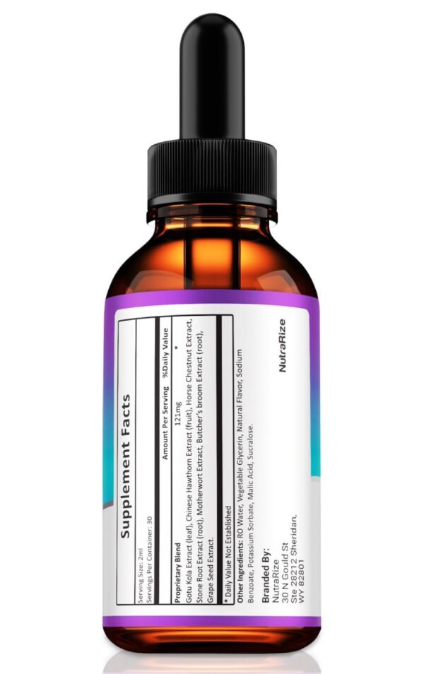 NutraRize Gut Drops fórmula líquida natural intestinal