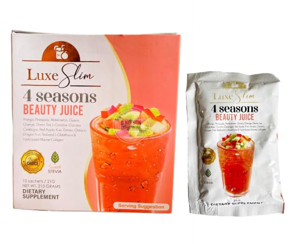 Botella Luxe Slim 4 Seasons jugo detox de belleza
