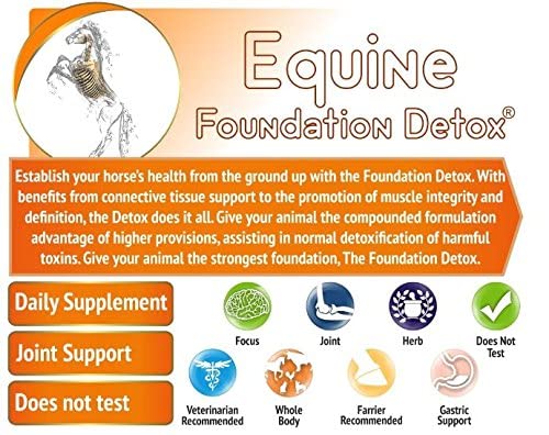 Animal Element suplemento detox diario caballo cubeta 25 lb