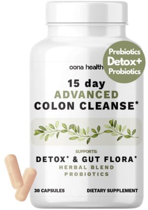 Limpieza avanzada de colon con probióticos Oona Health