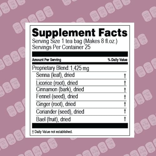 Bolsitas individuales té limpieza colon Hyleys