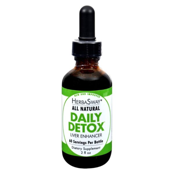 HerbaSway Daily Detox apoyo máximo hígado botella 60 ml