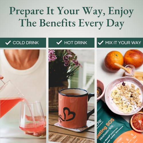 Glow Bloating SOS polvo apoyo digestivo en empaque