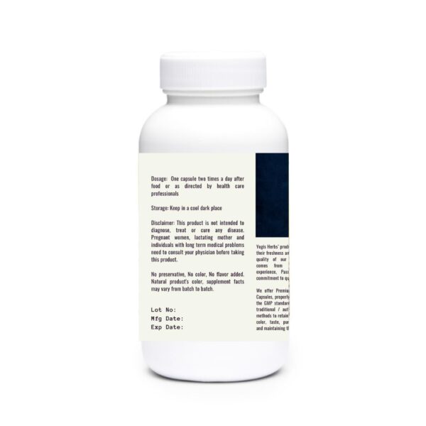 Frasco YOGIS HERBS Ponnanganni suplemento herbal natural