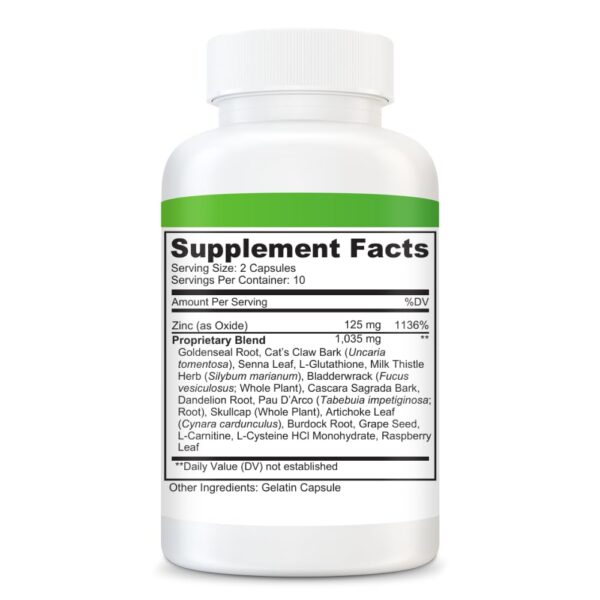 Ingredientes naturales de Clean Slate THS Pro