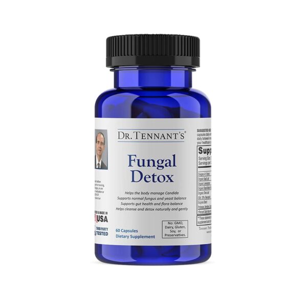 Desintoxicación fúngica Dr Tennant's frasco frontal
