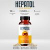 Envase Hepatol con fórmula sin químicos nocivos ni gluten