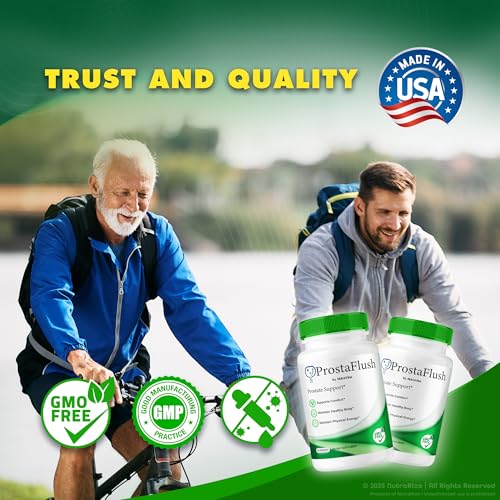 Cápsulas ProstaFlush fórmula premium fabricadas sin aditivos