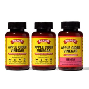 Cápsulas Bragg de vinagre de sidra para apoyo inmunológico y piel