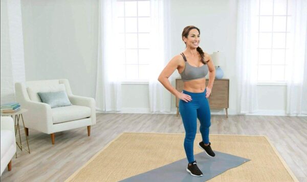 Página interior con rutina de ejercicios Prevention después de los 40