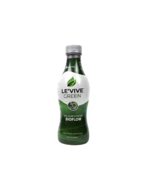 Botella Le’Vive Green bebida energética de aloe vera orgánica Botella Le’Vive Green bebida energética de aloe vera orgánica