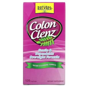 Natural Balance Colon Clenz 120 cápsulas para limpieza de colon