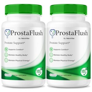 Paquete de 2 cápsulas ProstaFlush para salud prostática y vejiga