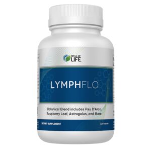 LymphFlo suplemento detox inmunidad paquete frontal