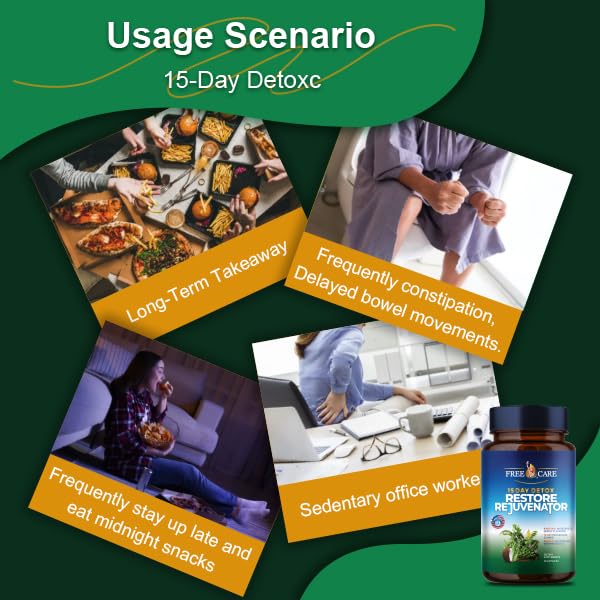 FreeCare suplemento detox y pérdida de peso cápsulas