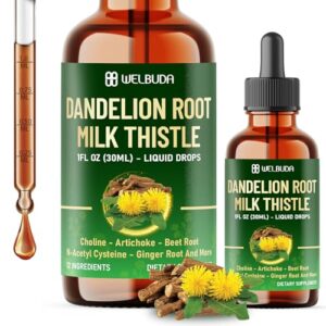 Botella extracto líquido 12en1 raíz de diente de león para bienestar