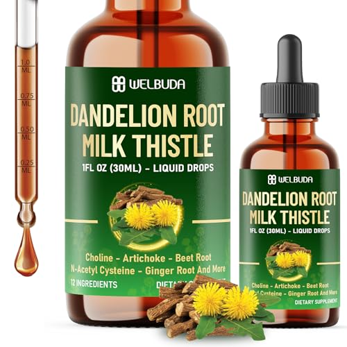 Botella extracto líquido 12en1 raíz de diente de león para bienestar