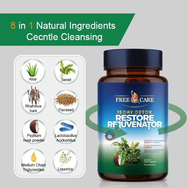 FreeCare caja suplemento detox y pérdida de peso 15 días