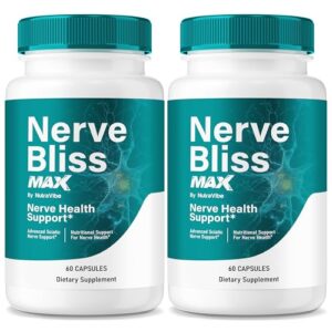 Cápsulas Nerve Bliss Max para salud nerviosa Cápsulas Nerve Bliss Max para salud nerviosa