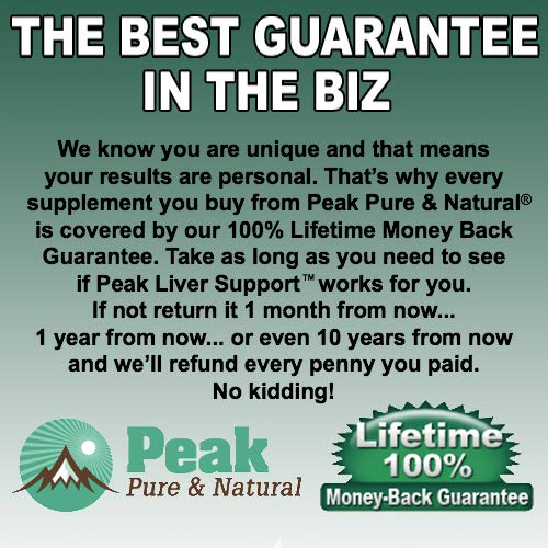 Caja Peak Liver Support detox y soporte para hígado