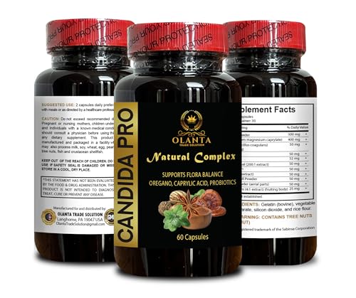 Cápsulas vegetarianas Candida PRO para equilibrar flora intestinal