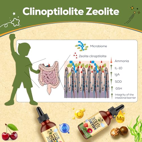 Atherionyxora fórmula detox para niños con vitamina C y minerales esenciales