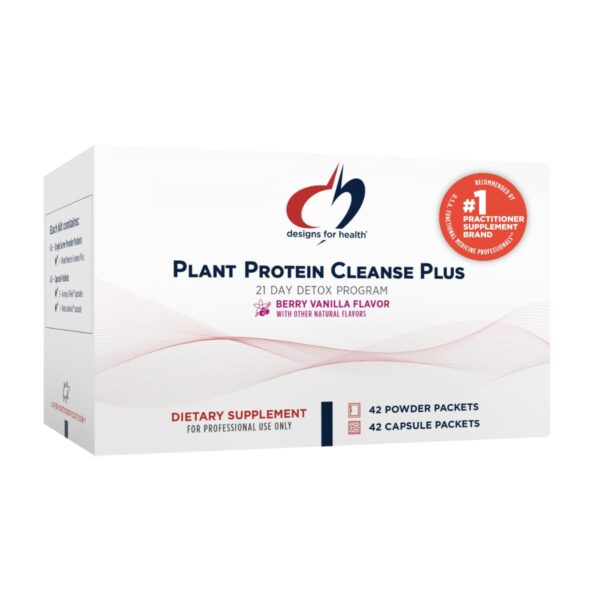 Designs for Health Plant Protein Cleanse Plus paquete detox 21 días