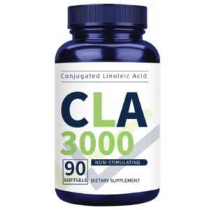 Botella de cápsulas blandas CLA 3000mg Vicwell para fitness