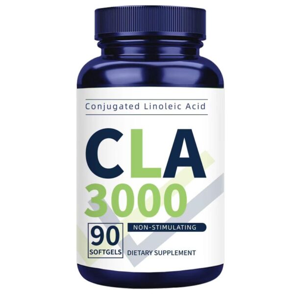 Botella de cápsulas blandas CLA 3000mg Vicwell para fitness