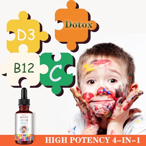 Vitaminas B12 D3 y C en Gotas de Zeolita