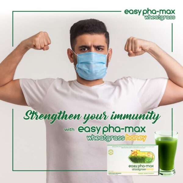 Sobres individuales easy pha-max trigo verde con miel