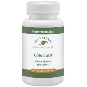 Native Remedies ColoFlush suplemento herbal limpieza colon