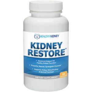 Suplemento Kidney Restore para salud y detox renal 30 cápsulas