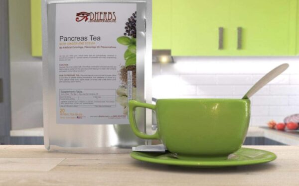 Caja té Dherbs para limpieza y detox natural