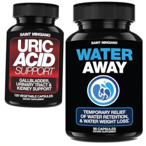 Frasco de Saint Mingiano Water Away con 90 cápsulas