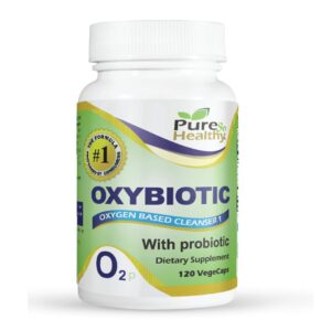 Pure & Healthy Oxybiotic limpiador de colon botella