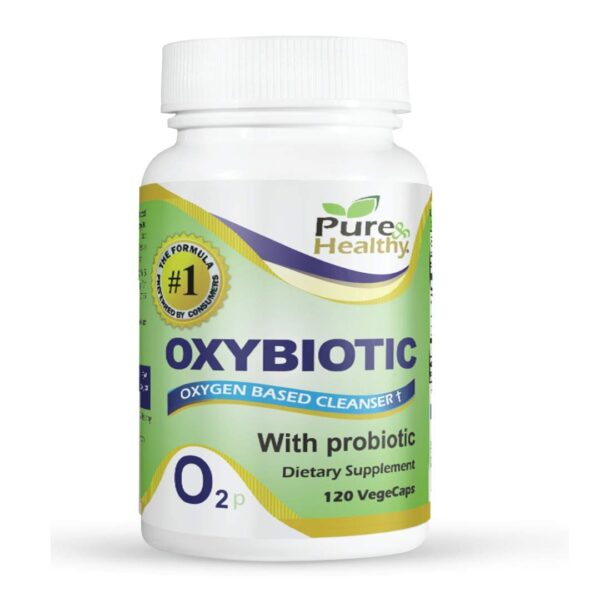 Pure & Healthy Oxybiotic limpiador de colon botella