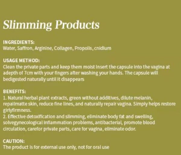 Gel natural rosa y tierno reafirmante Weabet vaginal