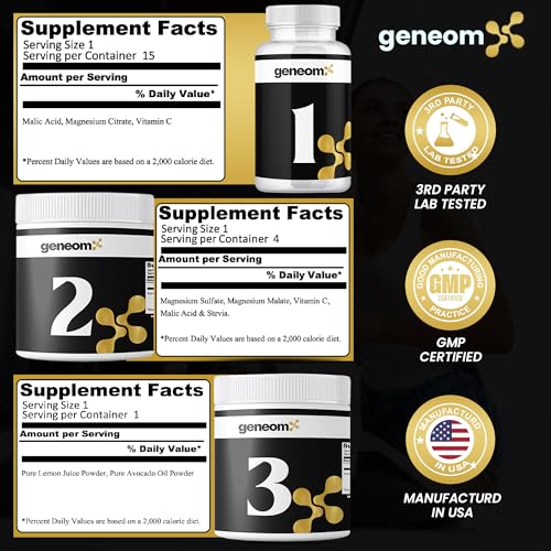 Presentación completa del kit limpieza hígado Geneomx