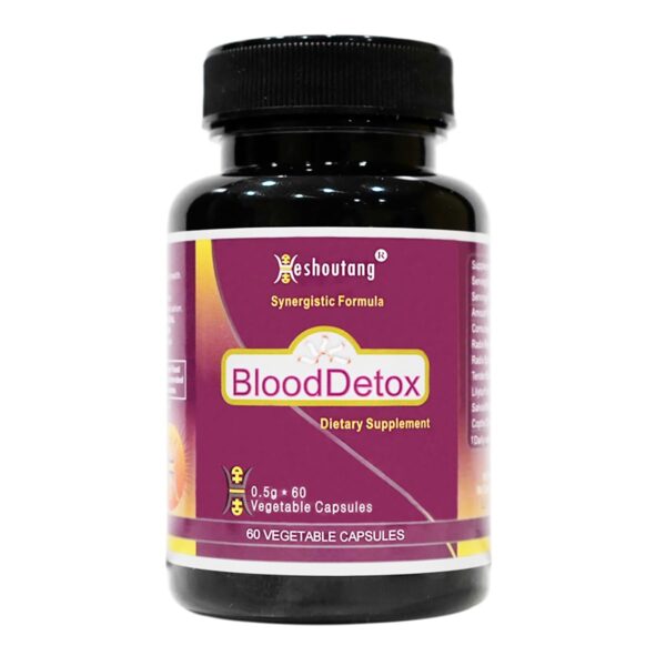 Heshoutang BloodDetox cápsulas limpieza de sangre natural