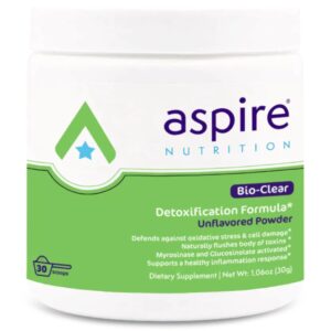 Bio-Clear suplemento detox polvo Aspire Nutrition sin sabor