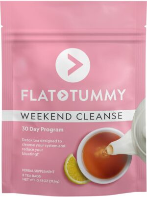 Té detox Flat Tummy limpieza colon natural paquete